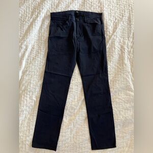 Theory Pants Mens 33 Navy Slim Straight Casual Preppy Stretch